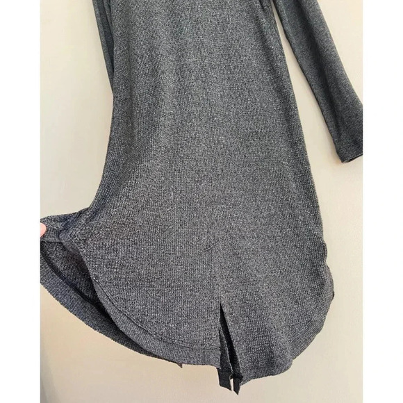 Wilt Charcoal Gray Thermal Long Sleeve Sweater Dress Size S - Picture 5 of 11